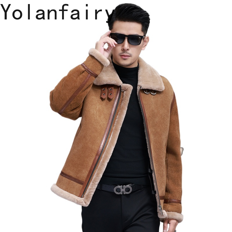 Quality Winter Clothing - YOLANFAIRY Wysokiej Jakości Kurtki Męskie z