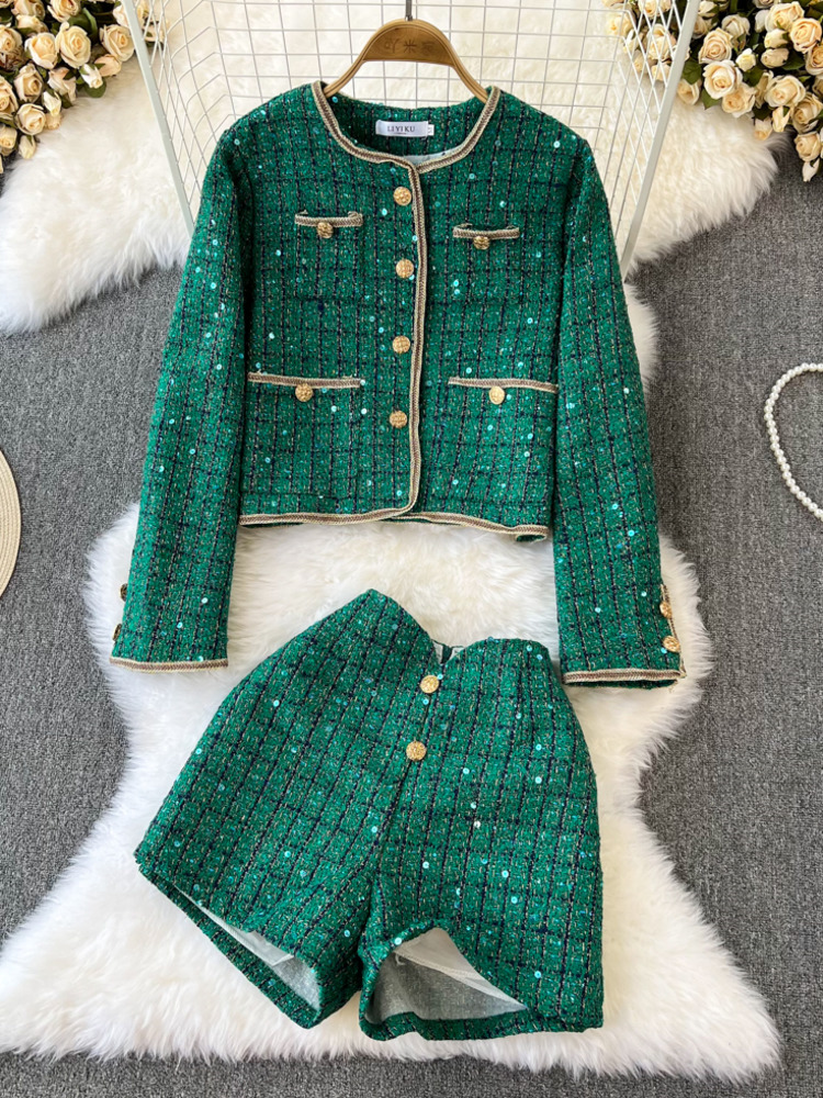 Y2K Winter Clothing - Jesienno-zimowa pani dwuczęściowy strój kobiety moda