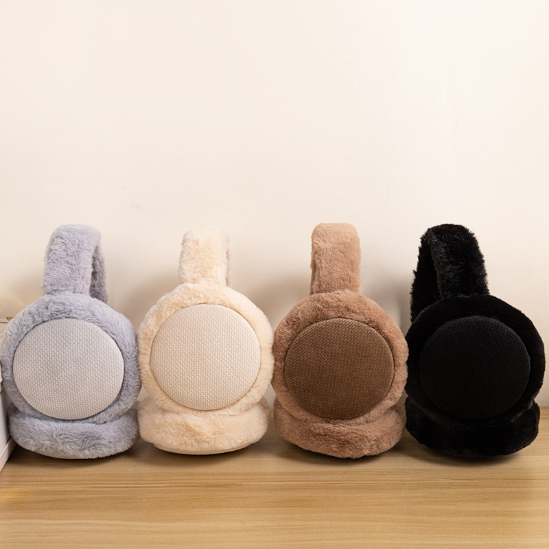 Ear Muff Foldable - Regulowane, składane zimowe nauszniki, modne nauszniki