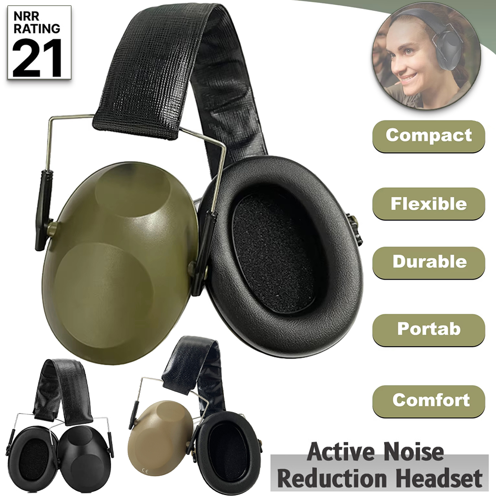 Ear Muff Foldable - Ochronniki słuchu redukujące hałas, nauszniki ochronne