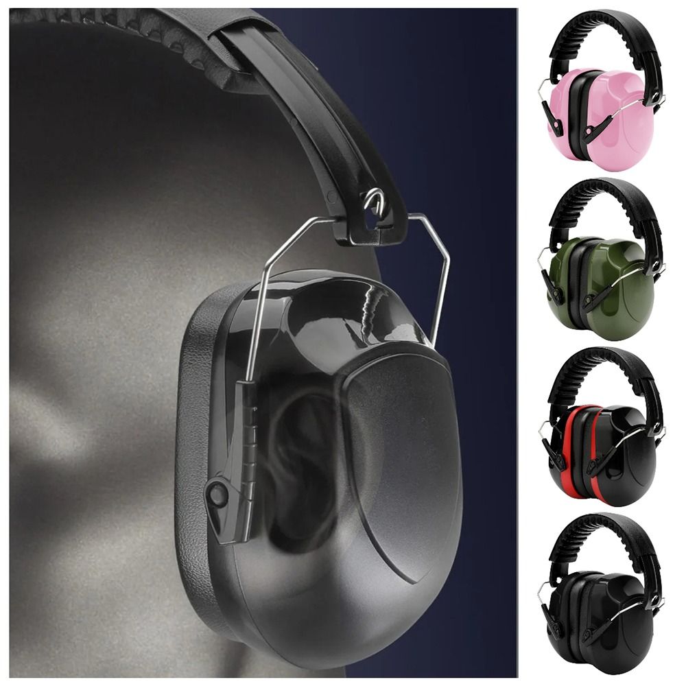 Ear Muff Foldable - Nauszniki ochronne z regulacją SNR-34dB, redukcja
