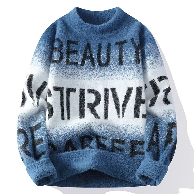 Quality Winter Clothing - Jesienno-zimowe swetry męskie wysokiej jakości Slim
