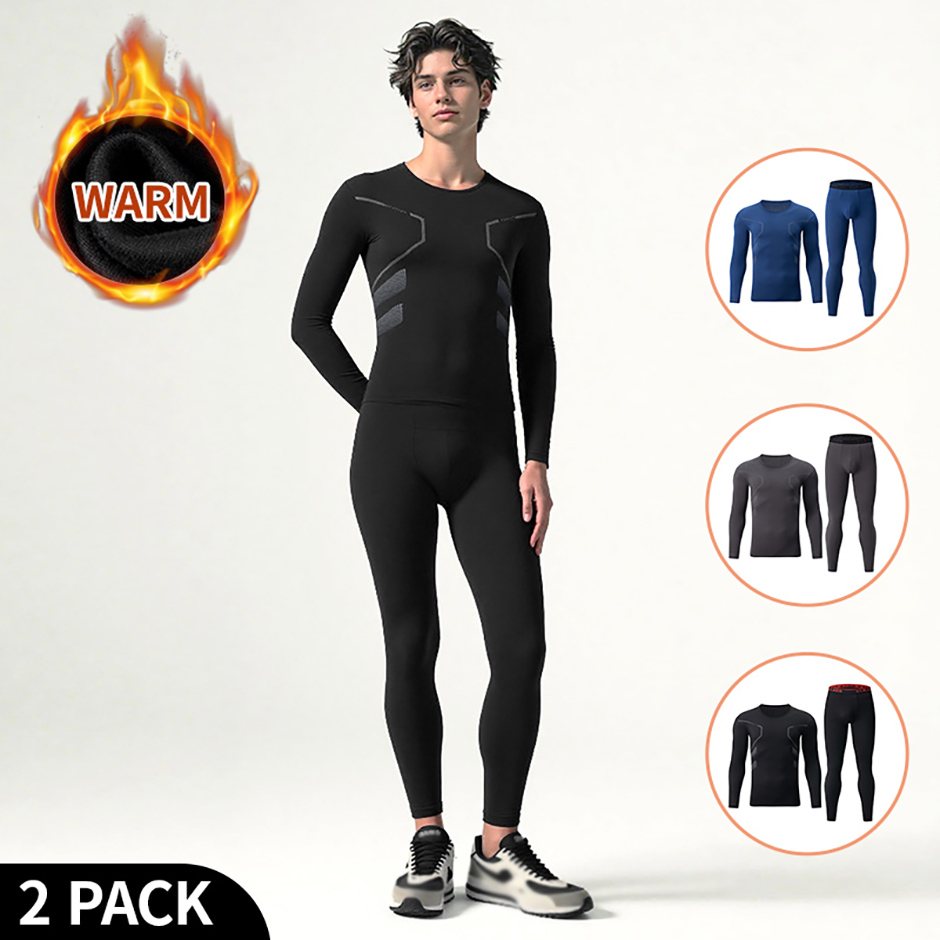 Winter Clothes - Dwuczęściowy męski ciepły komplet jesienno-zimowy V2