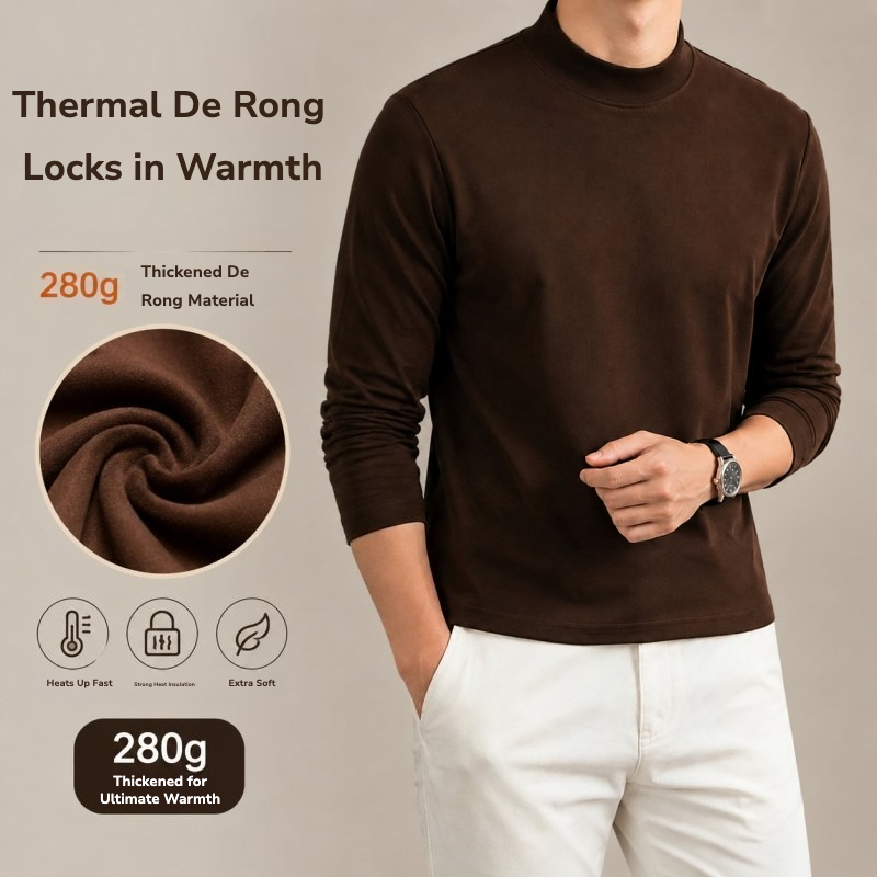 Thermal Base Layer - Męska dwustronna termoaktywna bluzka z długim