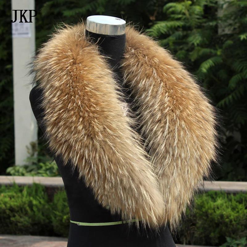 Winter Clothing Online - Naturalny futrzany kołnierz Prawdziwe futro szopa