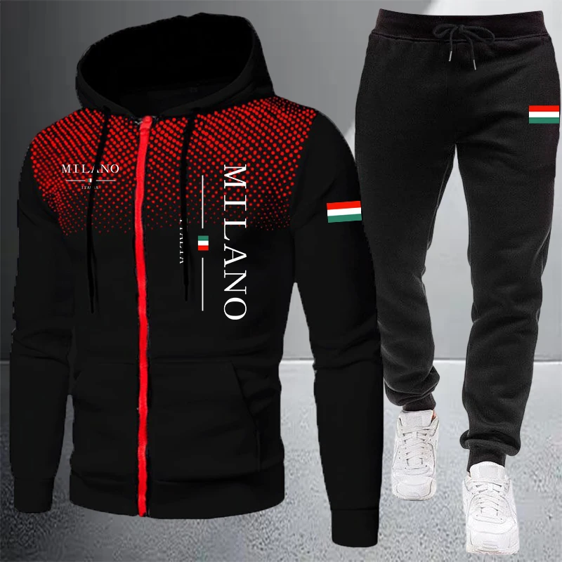 Winter Clothes - Męska kurtka jesienno-zimowa, dres, bluza z