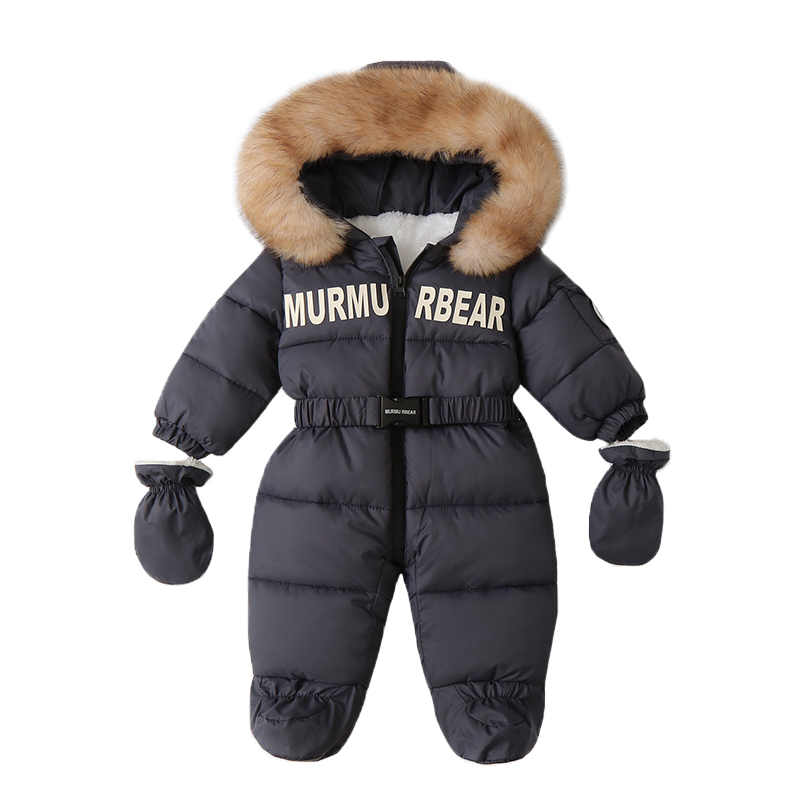 Winter Clothing Baby - Zimowy kombinezon dla noworodka zagęścić ubranka
