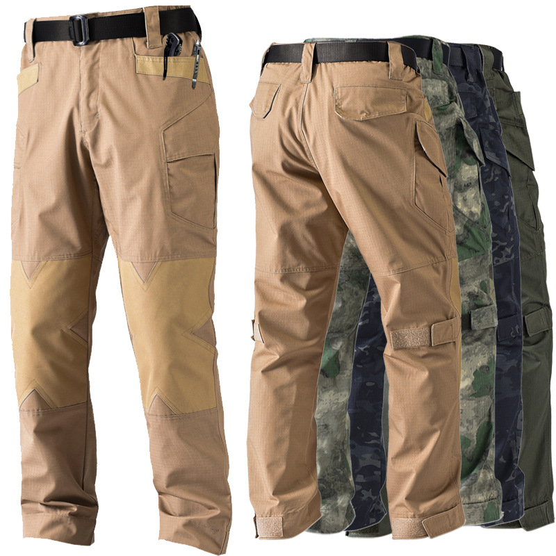Winter Clothing Work - Męskie spodnie trekkingowe Ripstop Casual Cargo