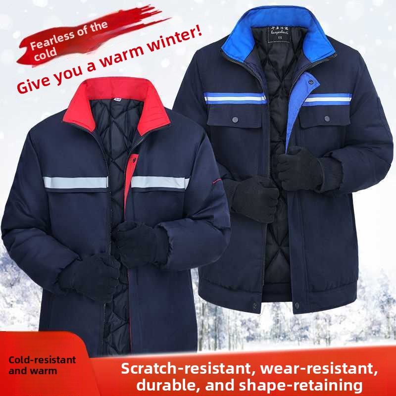 Winter Clothing Work - Ocieplana zimowa kurtka robocza z bawełny