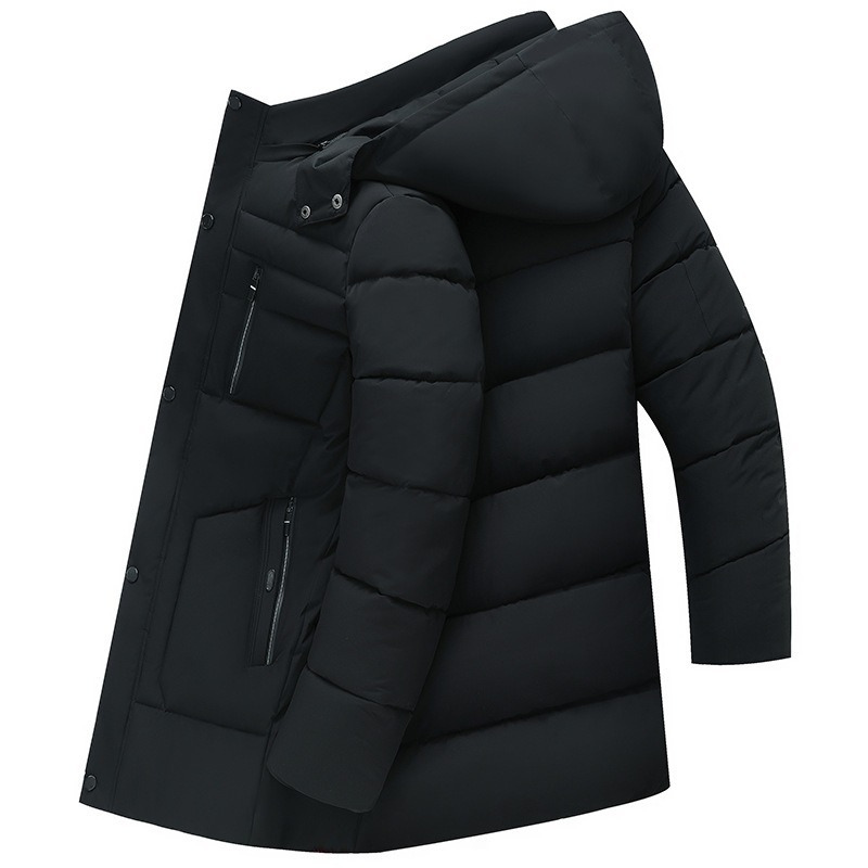 Quality Winter Clothing - Ciepłe zimowe kurtki puchowe męskie z