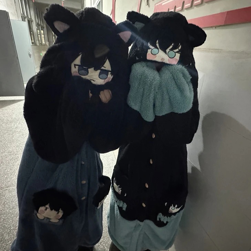 Winter Clothing Anime - Piżama zimowa Y2K New Tokitou Muichiro,