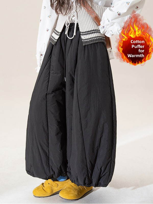 Zimowe, ocieplane spodnie typu – Winter Clothing Plus Size recenzja i cena