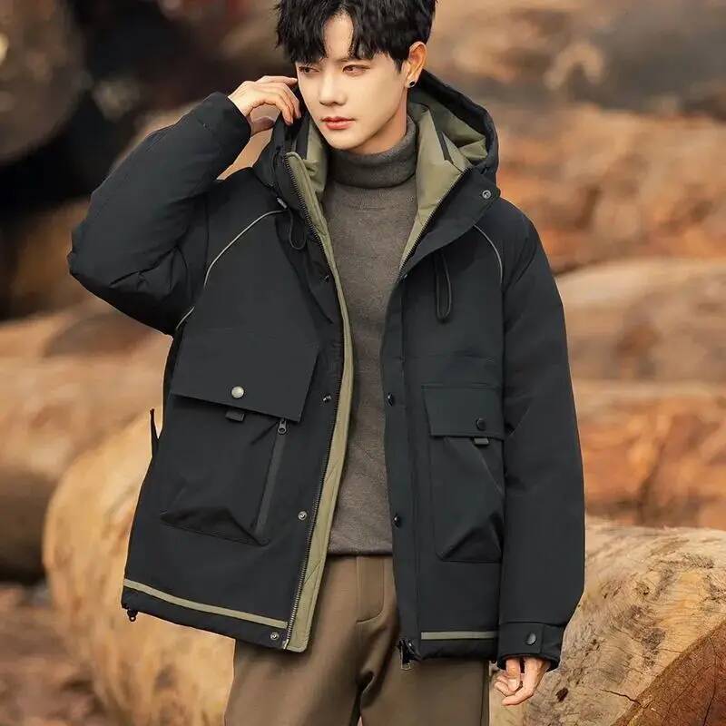 Męska kurtka puchowa robocza,  – Winter Clothing Taiwan recenzja i cena
