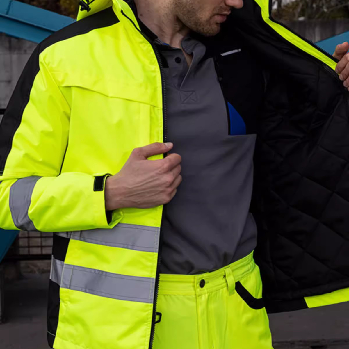 Zestaw kurtki i spodni ochronn – Winter Clothing Work recenzja i cena