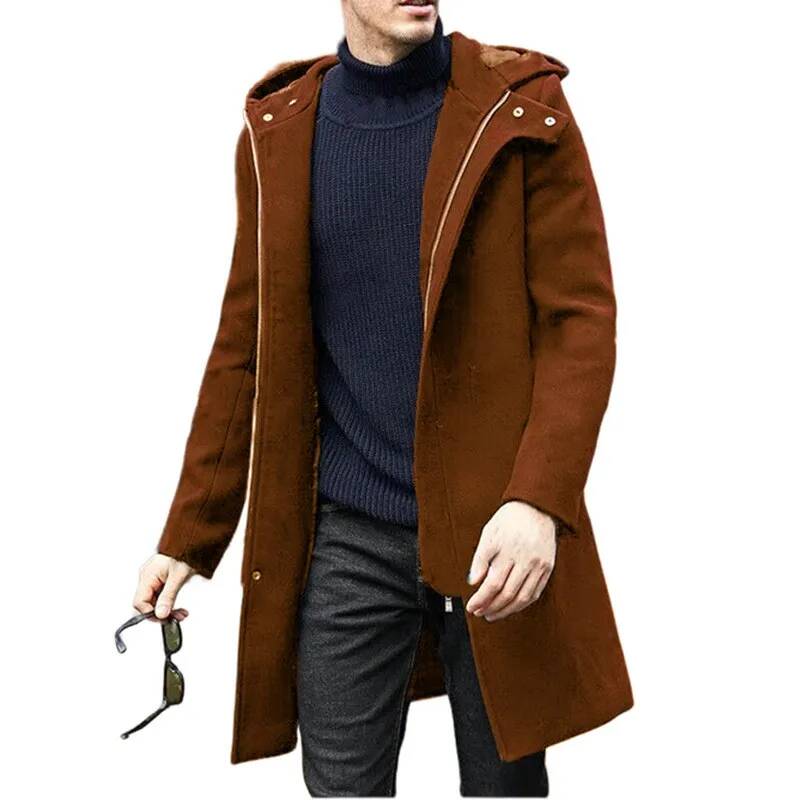 Męski płaszcz wełniany na jesi – Winter Clothing Taiwan recenzja i cena