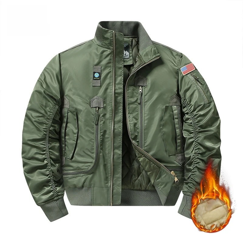Zimowa kurtka bomberka męska M – Winter Clothing Taiwan recenzja i cena