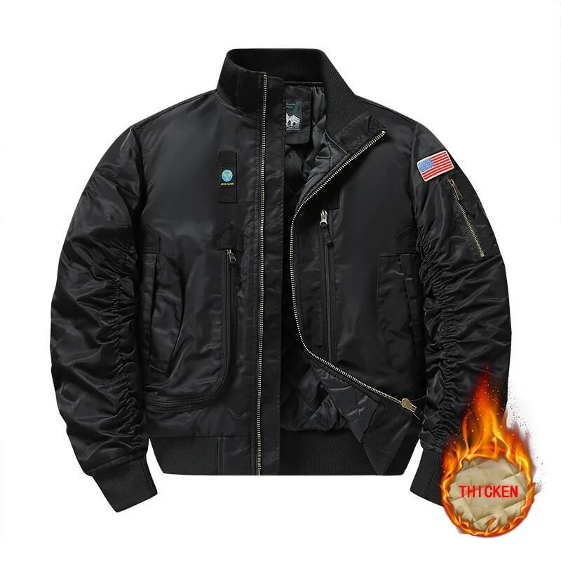 Zimowa kurtka bomberka męska M – Winter Clothing Taiwan recenzja i cena