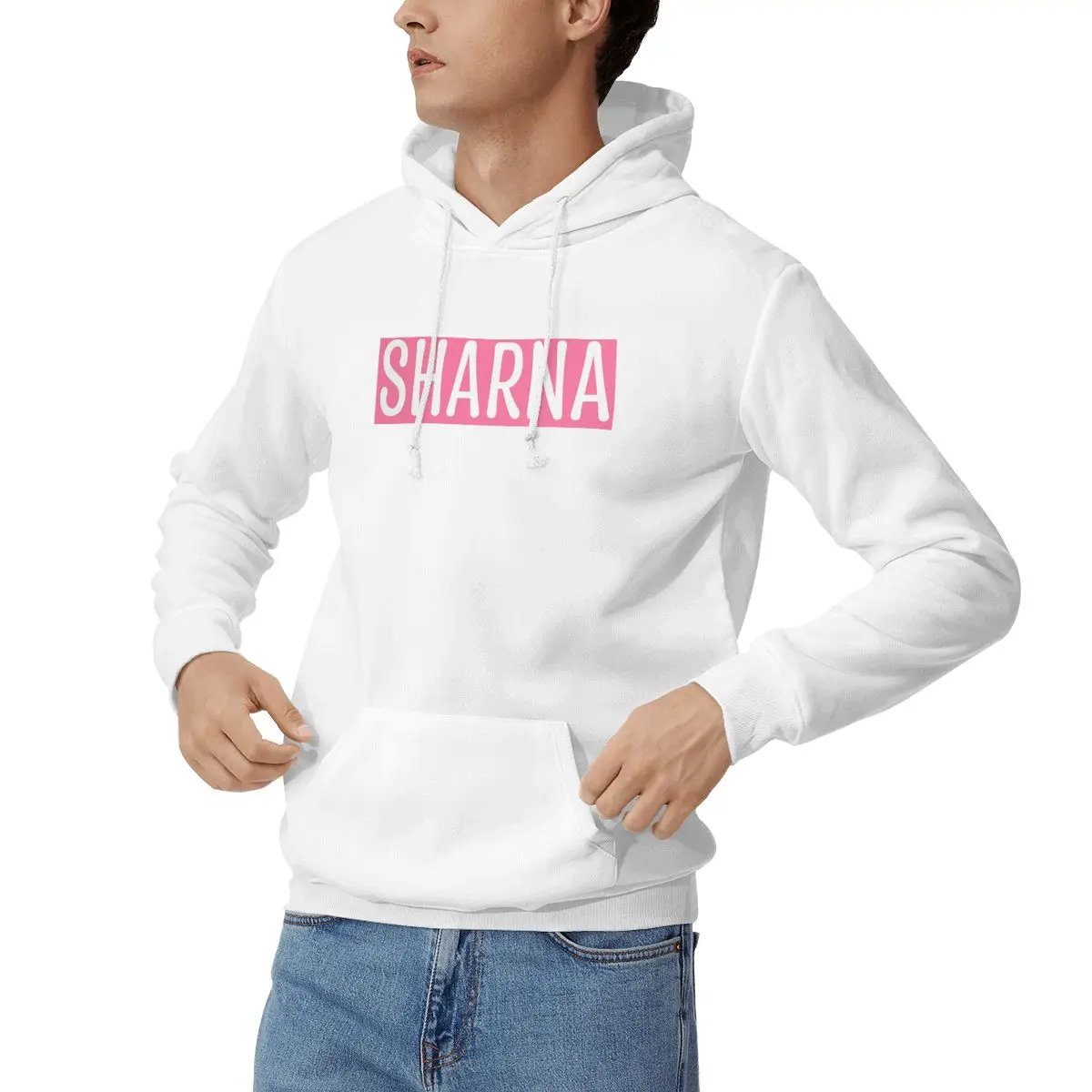 Bluzy z kapturem Sharna Męskie – Winter Clothing Name recenzja i cena