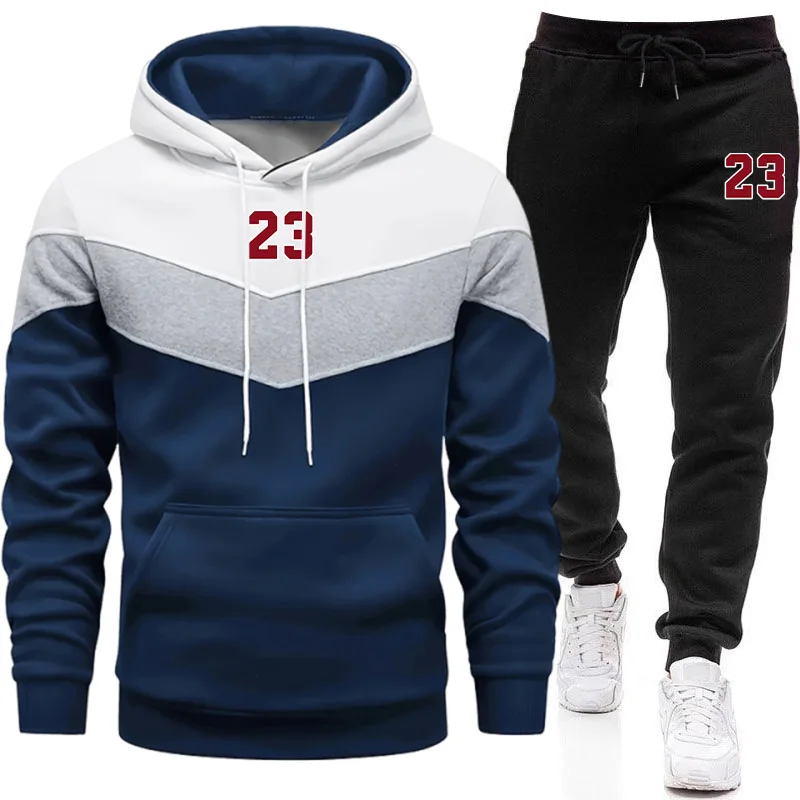 Nowy męski dres z kapturem, bl – Quality Winter Clothing recenzja i cena