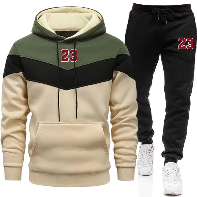 Nowy męski dres z kapturem, bl – Quality Winter Clothing recenzja i cena