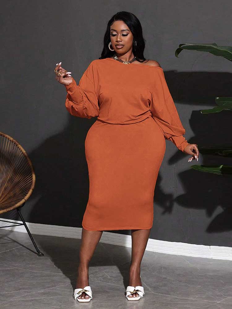 Sukienki jesienne i zimowe Plu – Winter Clothing Plus Size recenzja i cena
