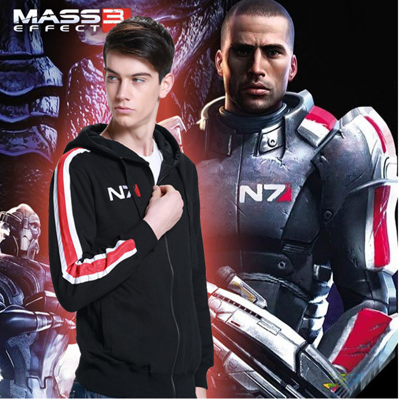Mass Effect Bluza Mężczyźni Cz – Winter Clothing Anime recenzja i cena