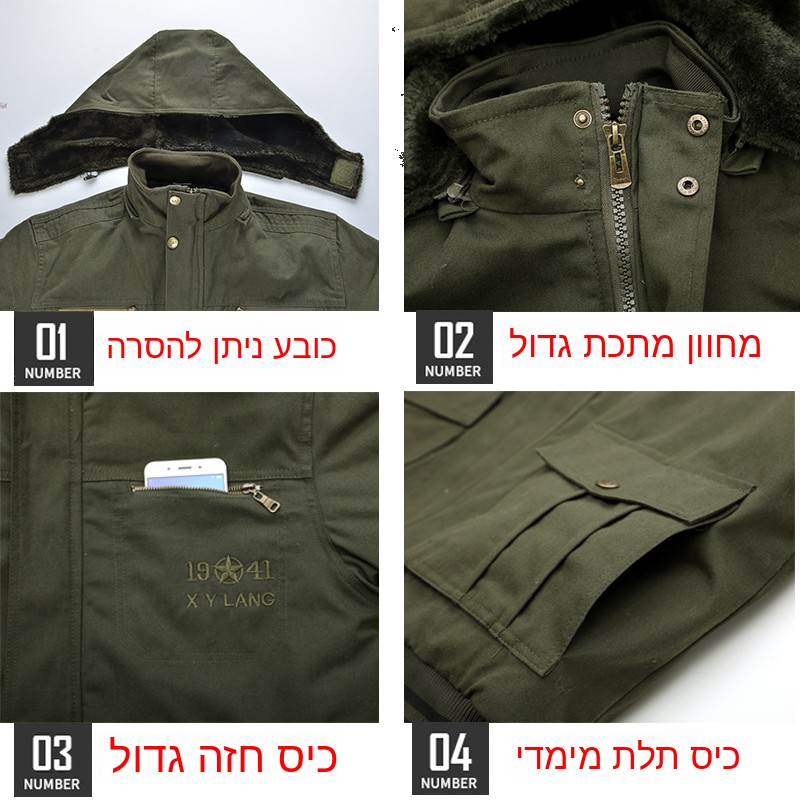 Gruba, kamuflażowa, wojskowa k – Winter Clothing Work recenzja i cena
