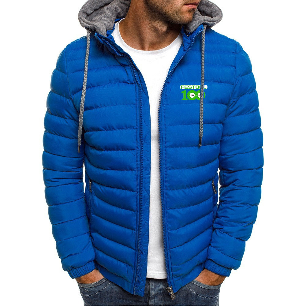 Męska kurtka ocieplana bawełną – Winter Clothing Logos recenzja i cena