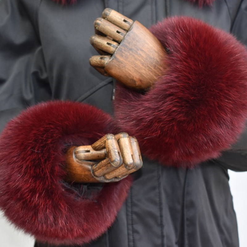 Mankiety z futra lisa dla kobi – Winter Clothing Online recenzja i cena