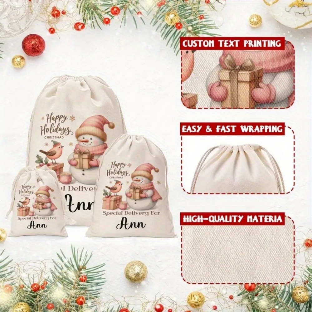 Spersonalizowany świąteczny wo – Winter Clothing Name recenzja i cena