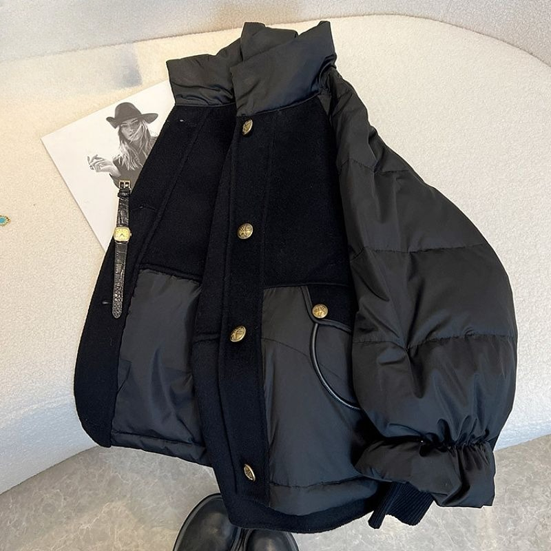 Odzież damska Czarna, pogrubio – Winter Clothing Looks recenzja i cena