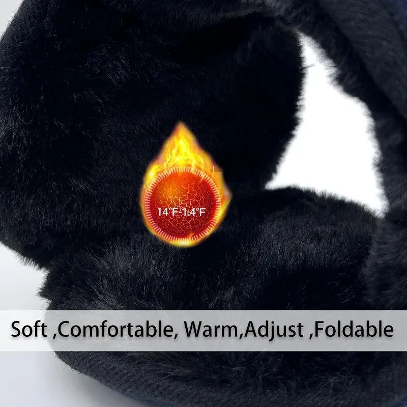 Zimowe unisexowe duże składane – Ear Muff Foldable recenzja i cena
