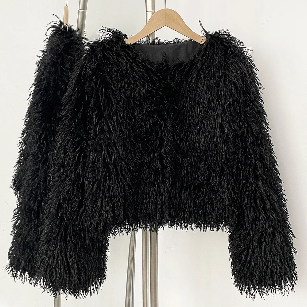 Płaszcz futrzany ekologiczny z – Winter Clothing Manufacturers recenzja i cena