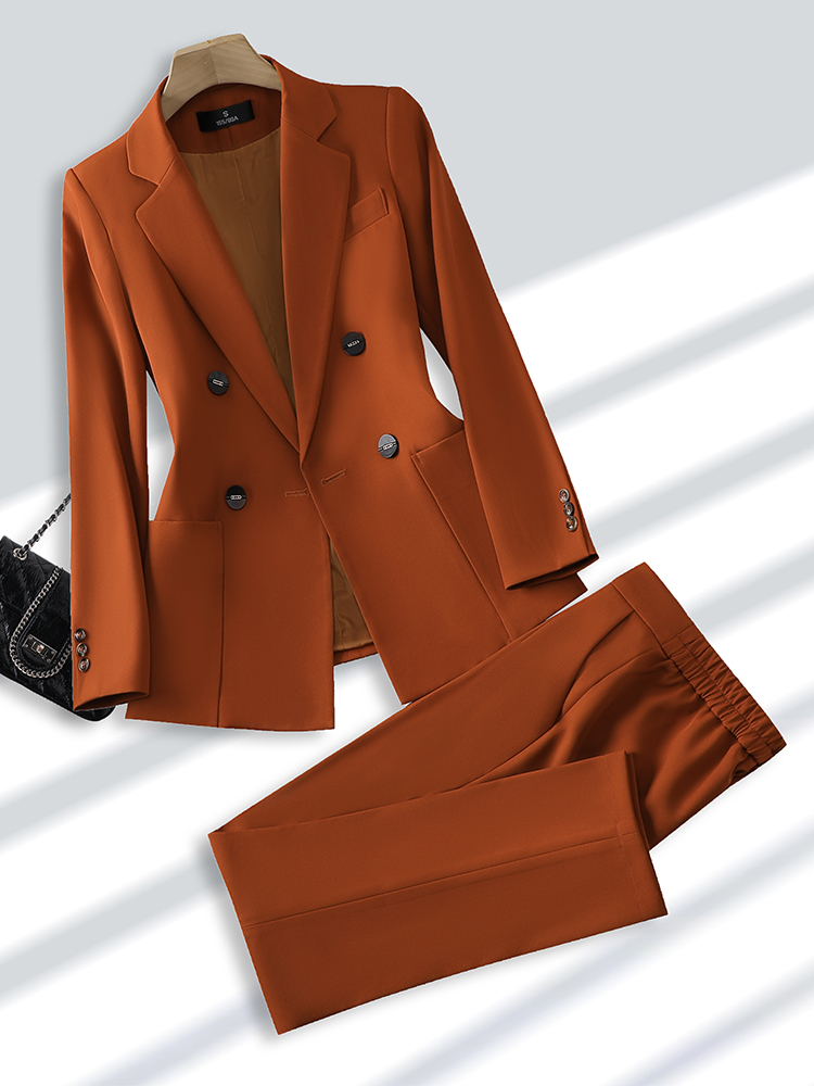 Modny damski garnitur ze spodn – Winter Clothing Work recenzja i cena