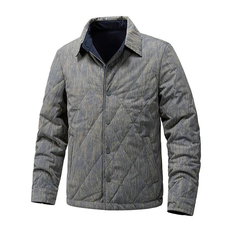Męska kurtka retro w dużym roz – Winter Clothing Taiwan recenzja i cena