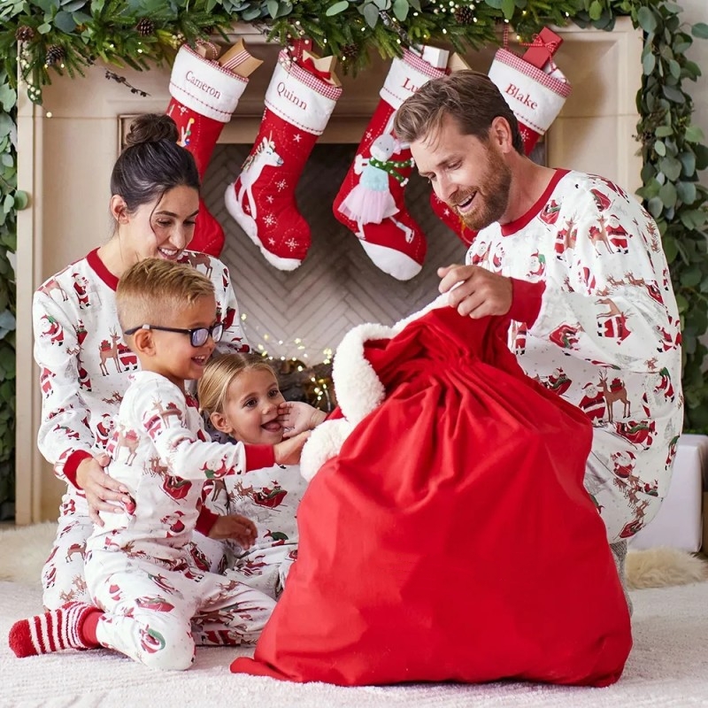 Świąteczne piżamy rodzinne z n – Winter Clothing Looks recenzja i cena