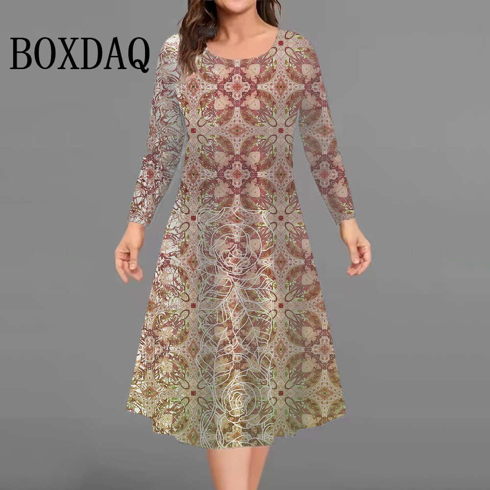 Nowa Moda Eleganckie Sukienki  – Winter Clothing Plus Size recenzja i cena