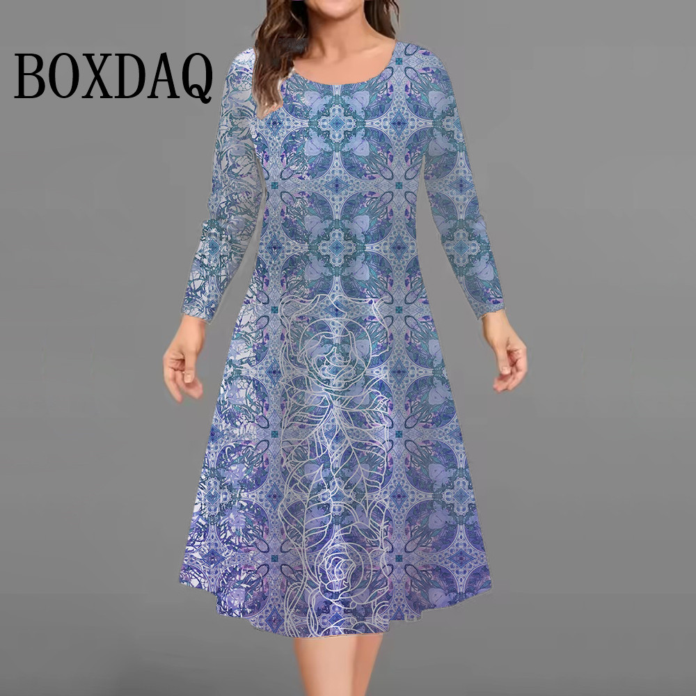 Nowa Moda Eleganckie Sukienki  – Winter Clothing Plus Size recenzja i cena