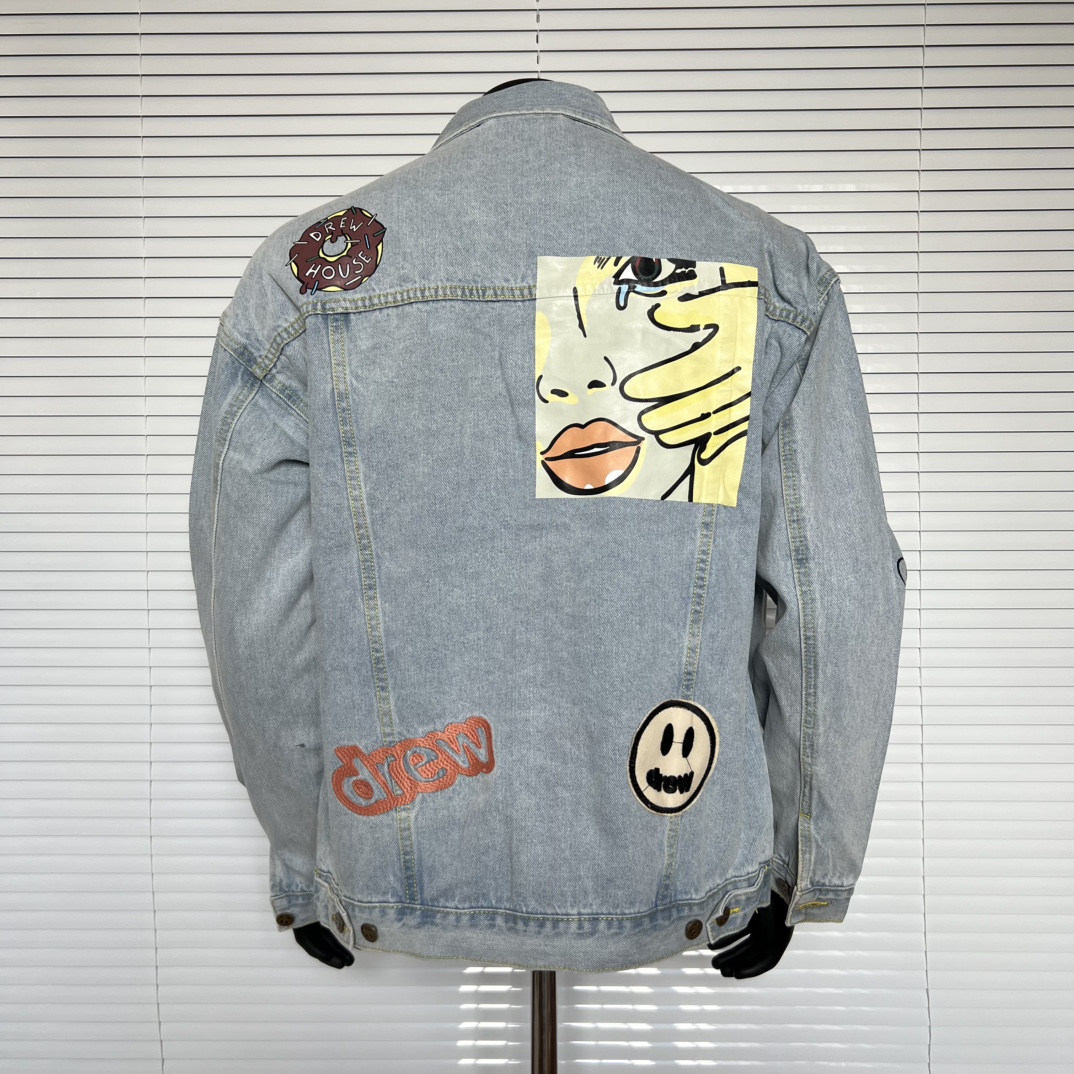 Drew House Uśmiechnięty nadruk – Winter Clothing Logos recenzja i cena