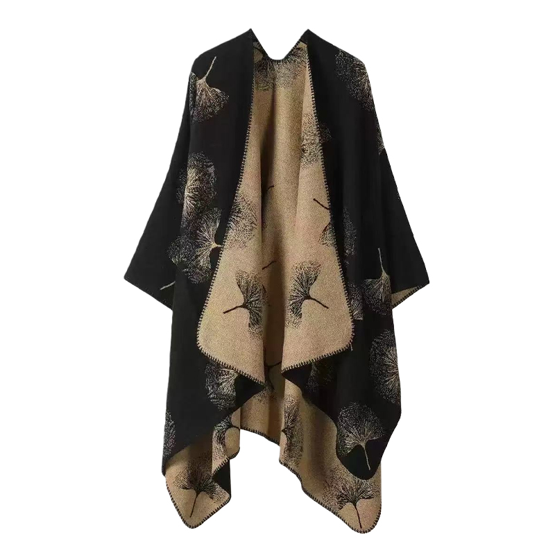 Dzianinowy szal damski z nadru – Winter Clothing Gift Ideas recenzja i cena