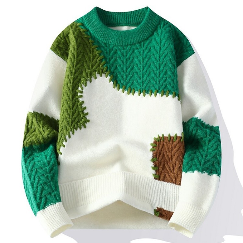 Nowe mody męskie swetry z okrą – Quality Winter Clothing recenzja i cena