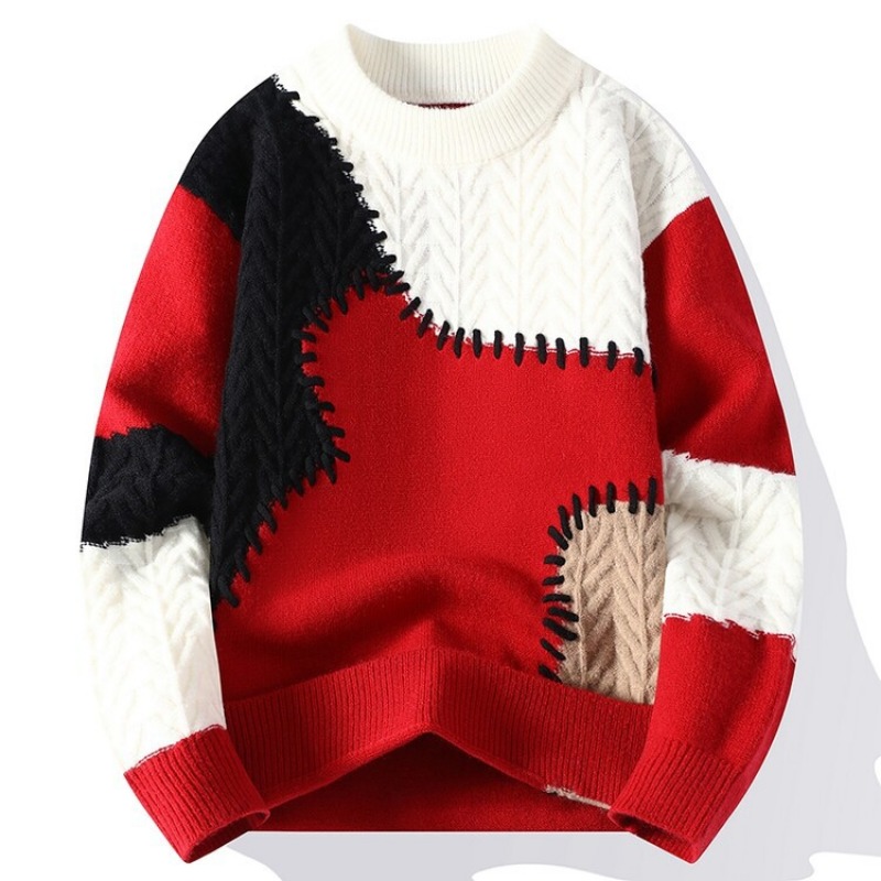 Nowe mody męskie swetry z okrą – Quality Winter Clothing recenzja i cena