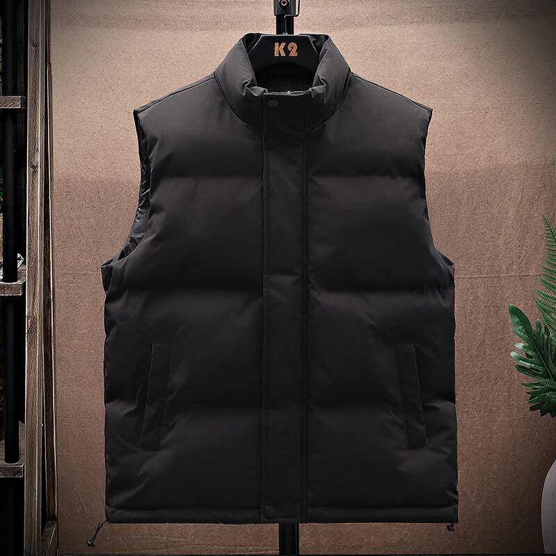 Męska bawełniana kamizelka, pu – Winter Clothing Taiwan recenzja i cena
