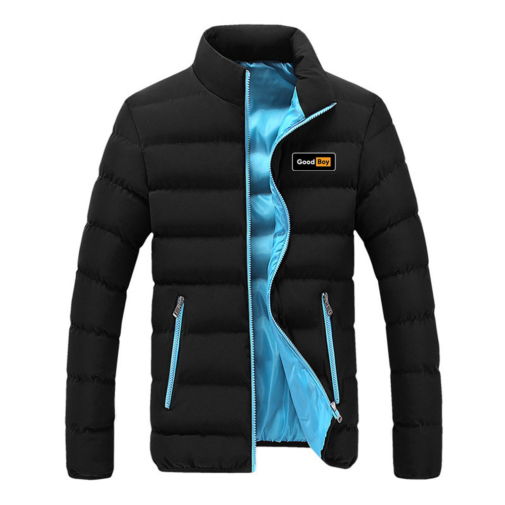 Męskie bluzy z kapturem na jes – Winter Clothing Logos recenzja i cena