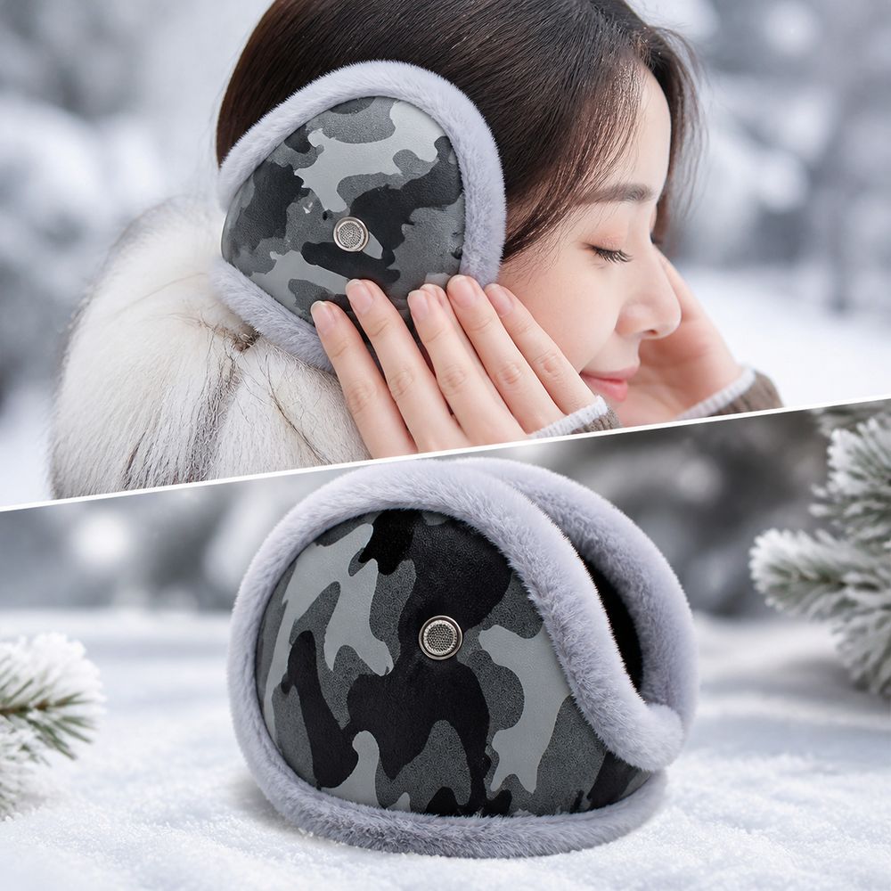 Nowe zimowe nauszniki z PU skó – Ear Muff Foldable recenzja i cena