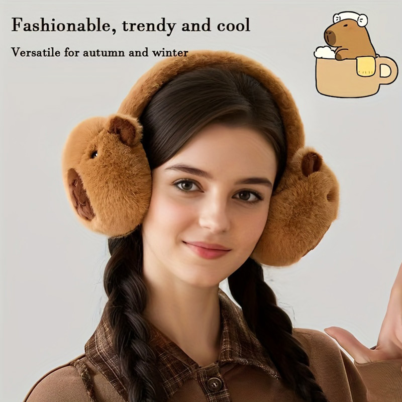 Urocze nauszniki z kapybary, p – Ear Muff Foldable recenzja i cena