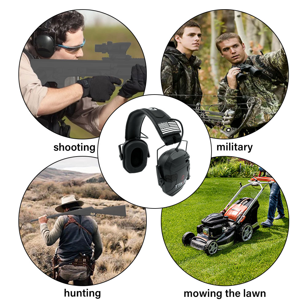 Składane elektroniczne słuchaw – Ear Muff Foldable recenzja i cena