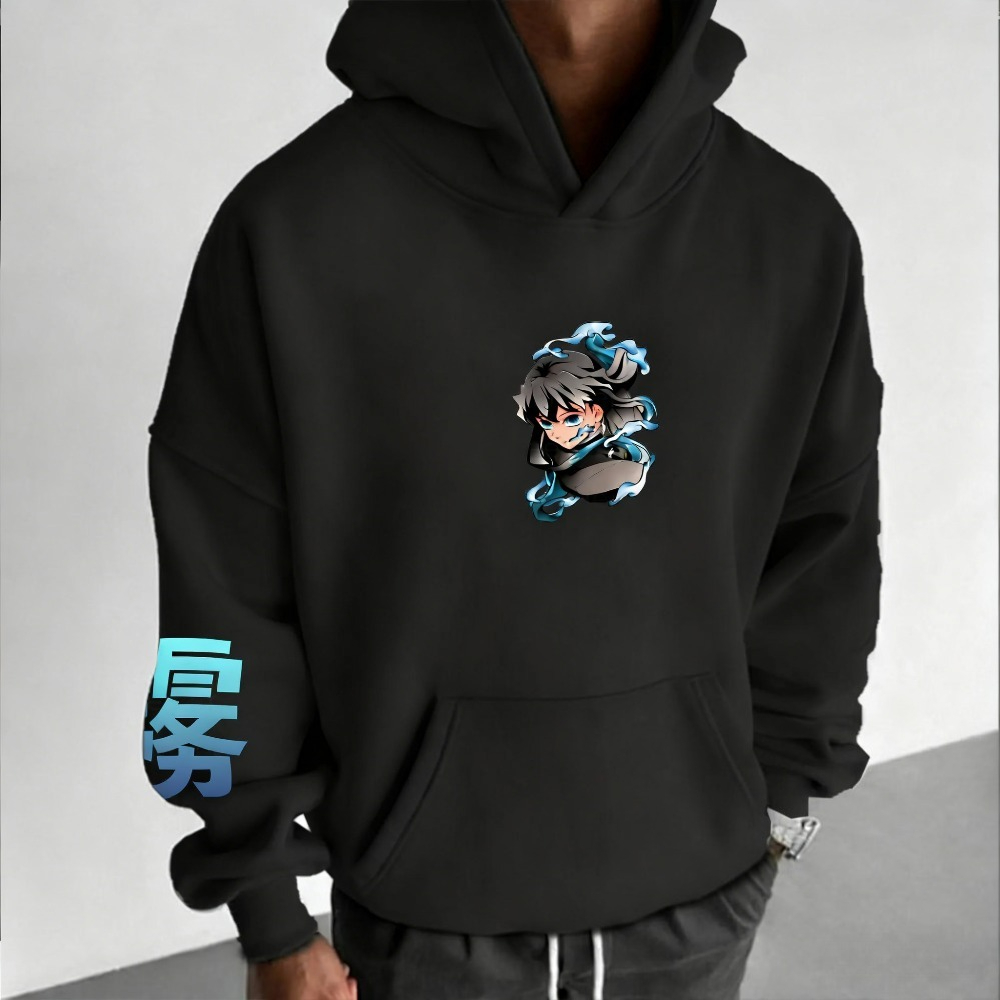 Męska bluza z kapturem Demon S – Winter Clothing Anime recenzja i cena