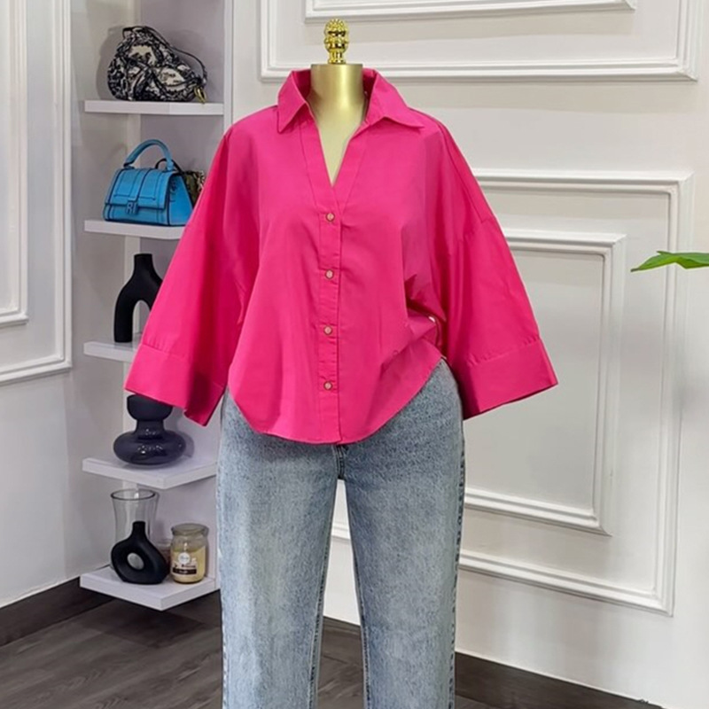 Bluzki Damskie Koszule Kołnier – Y2K Winter Clothing recenzja i cena