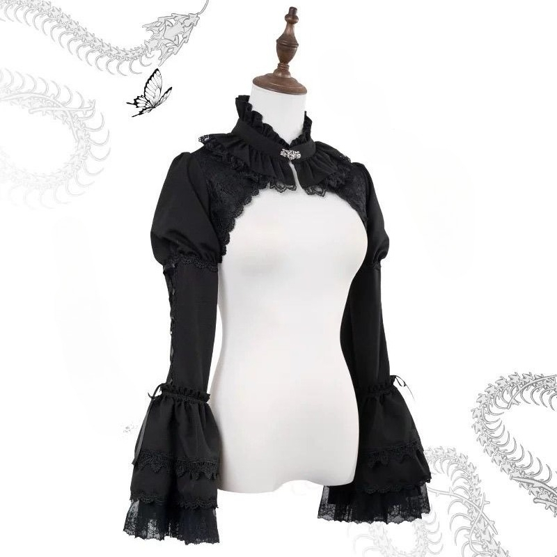 Japońskie gotyckie bluzki kard – Y2K Winter Clothing recenzja i cena